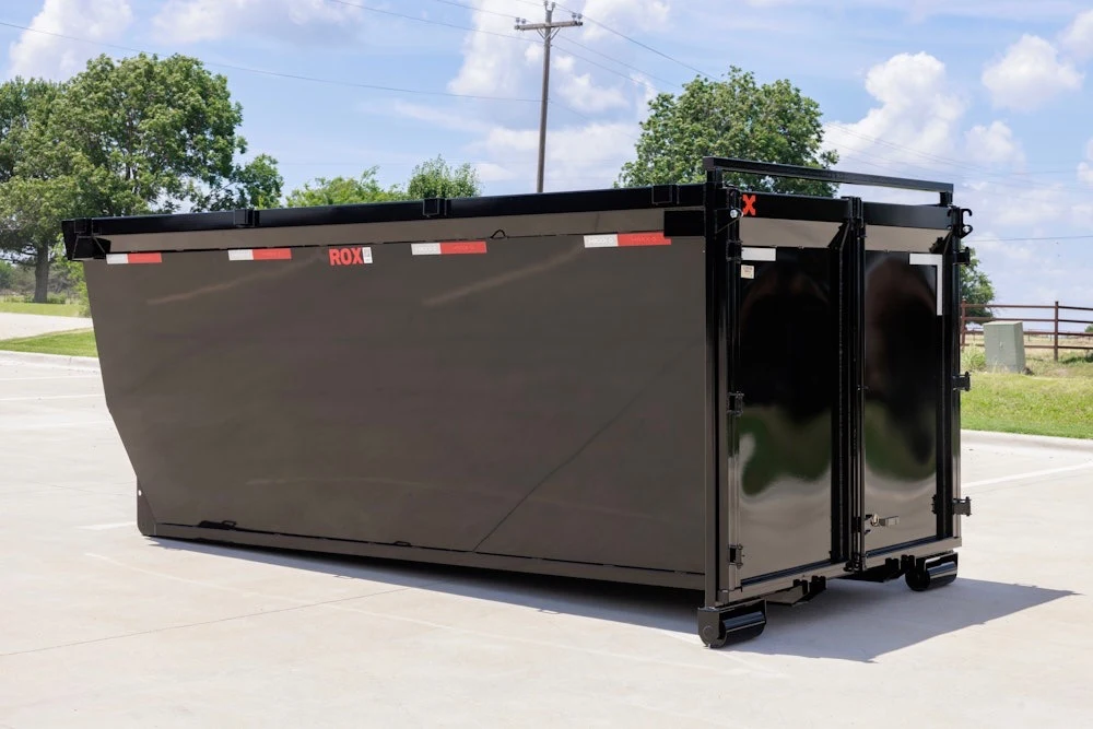 CV Rolloffs 20 yard roll-off dumpster